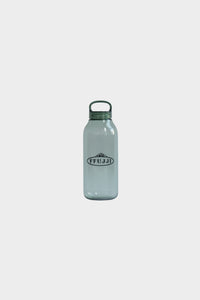 FFUJJI x Kinto Water Bottle 500ml Green - Japanese outdoor hiking bottle collaboration front view