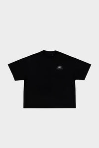 FFUJJI Festival De FFUJJI T-Shirt Black - Japanese mountain festival outdoor tee front view