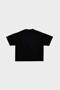 FFUJJI Communal T-Shirt Black - Japanese mountain-inspired outdoor community streetwear front view