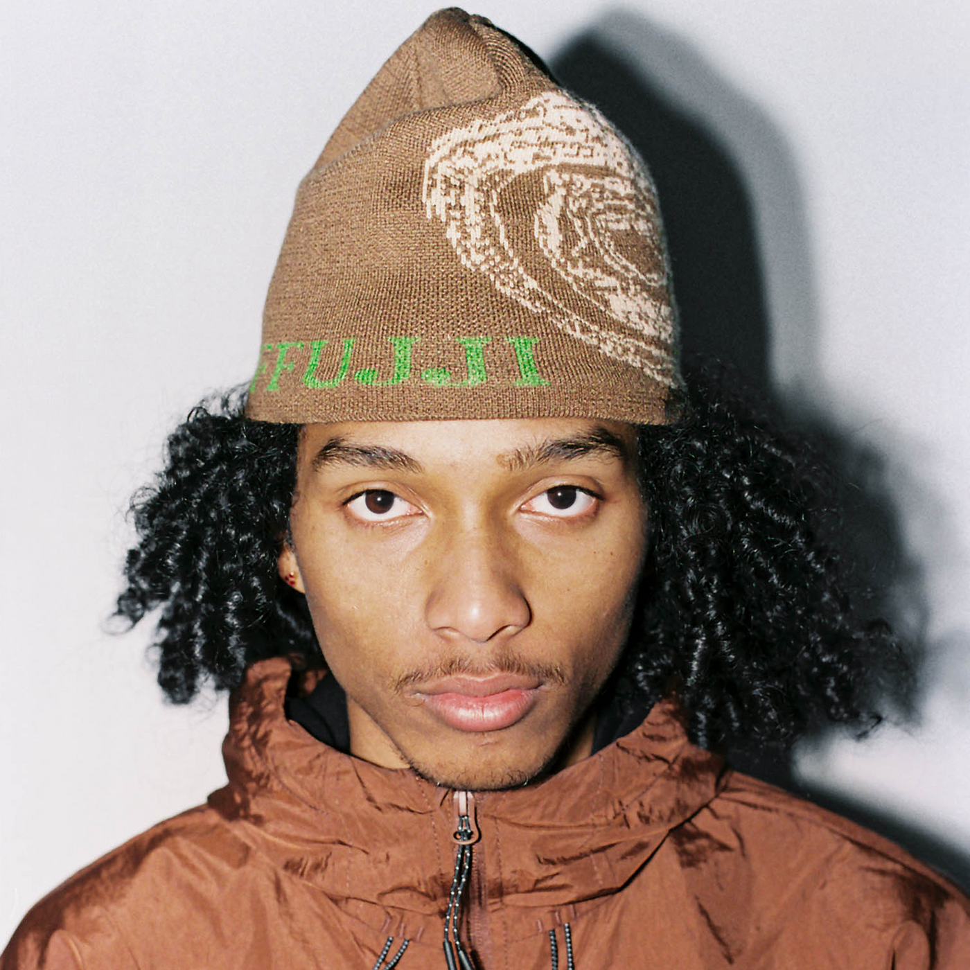 FFUJJI Spiral Beanie Earth colourway - Japanese mountain culture outdoor hiking beanie